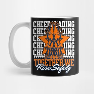 Together We Rise Safely - Cheerleading Safety Awareness Mug